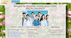 Desktop Screenshot of magmed.org.pl